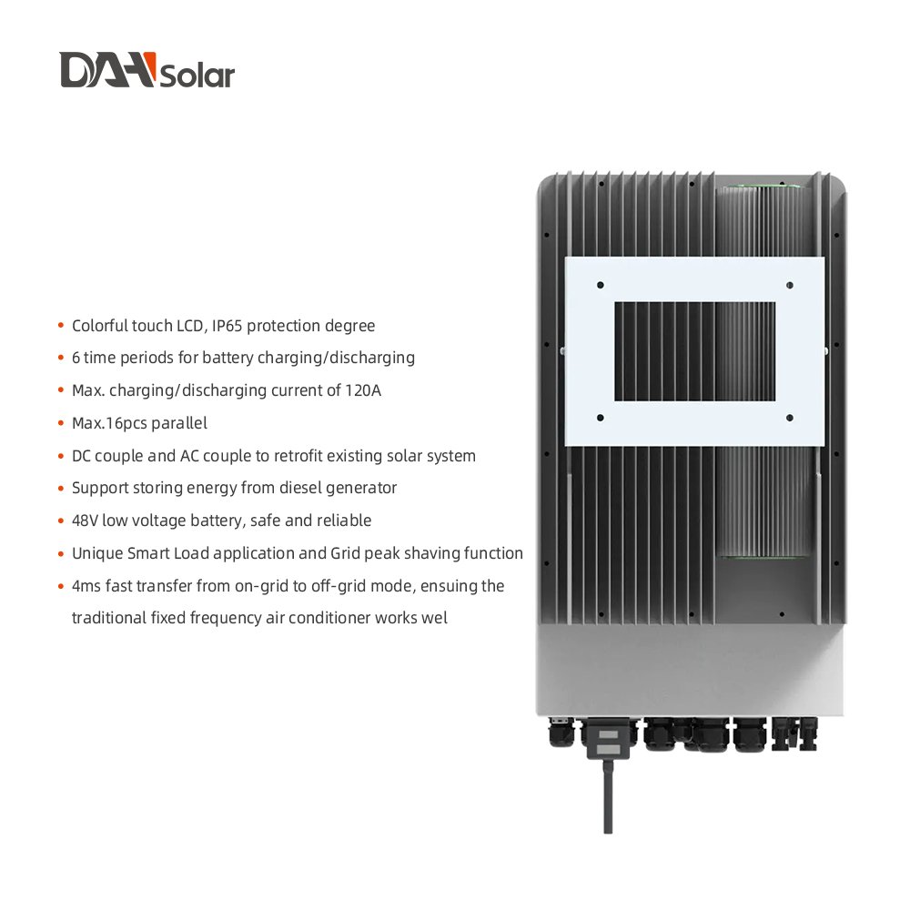 6KW Inverter Hybrid 3600w 5000w 6000w single phase Hybrid Solar Inverter
