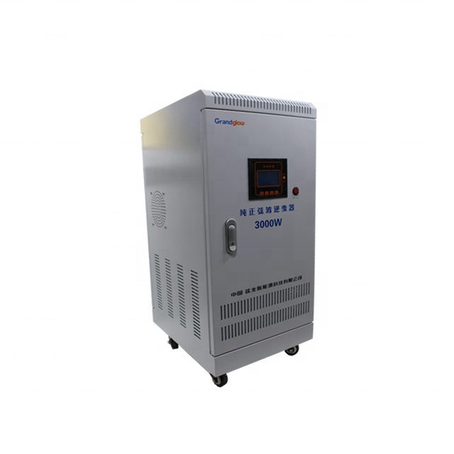 Off Grid Single Phase Solar inverter 3KW 220VAC Inverter with MPPT Solar Charge Controller