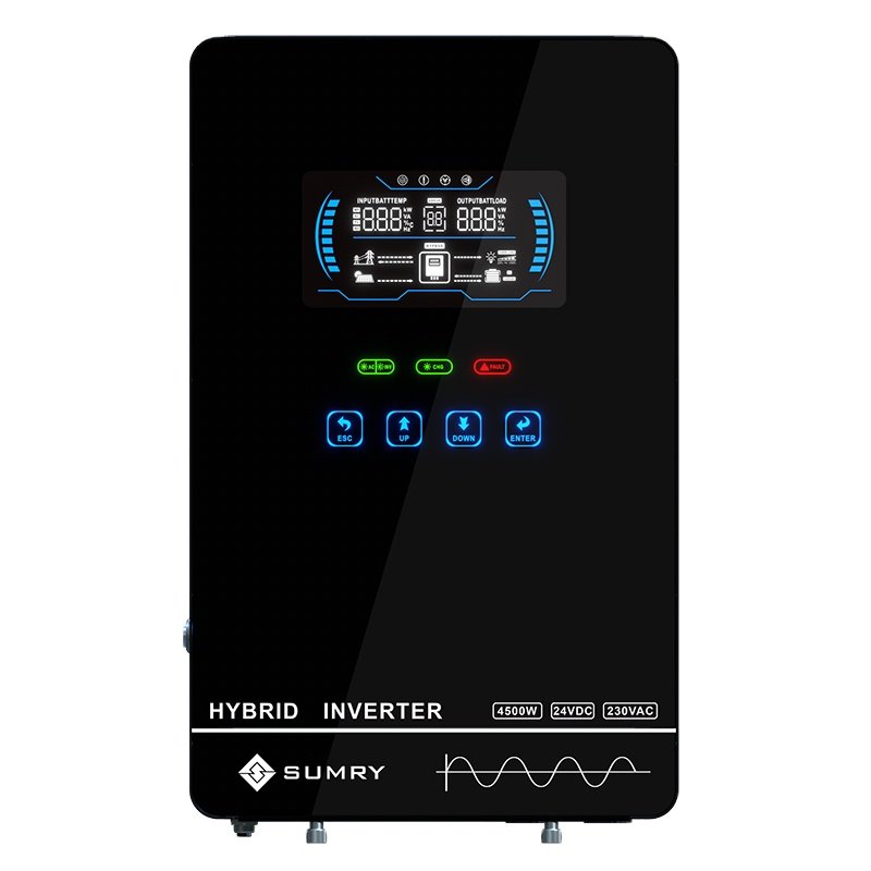 HGX Series 4.5kw 6.5kw 7.2kw solar inverter 150A MPPT off grid solar inverter