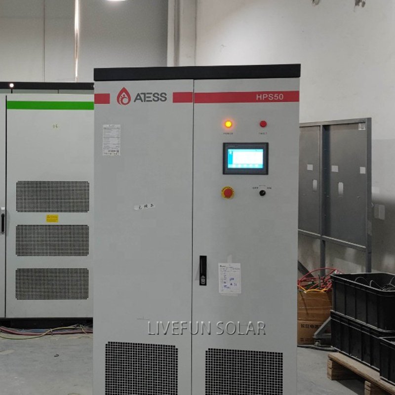 Competitive Price Atess Hps Series Solar Inverter 100kw 120kw 150kw Hybrid Inverter For Commercial