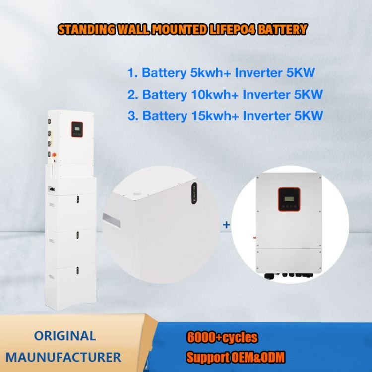 Rechargeable Home Energy Storage Battery Pack Home ESS 48V 100Ah 5kwh 10kwh 15kwh Including 5kw solar inverter