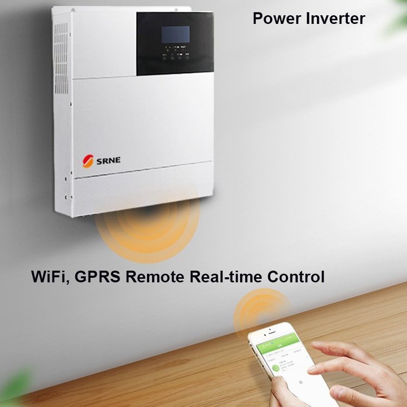 SRNE HF Hybrid Solar Power Inverter 3KW 5KW 8KW 10KW 24V 48V MPPT Solar Energy Storage System