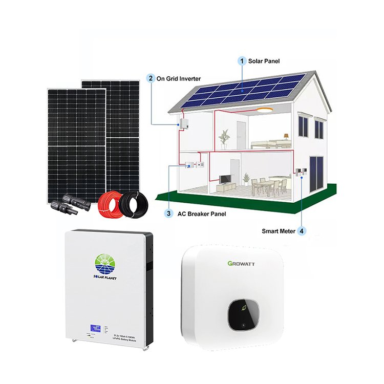 Provide Roof Design 5Kw 7.5Kw 10Kw 15Kw One Stop Solution Hybrid Solar Energy System With Design