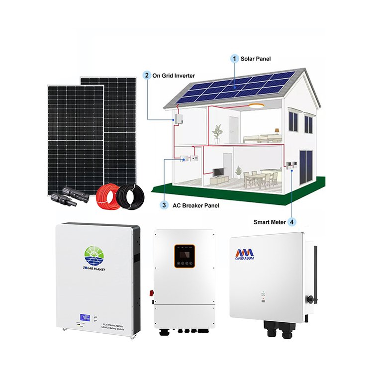 Provide Roof Design 5Kw 7.5Kw 10Kw 15Kw One Stop Solution Hybrid Solar Energy System With Design