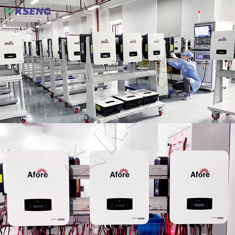 Afore 3KW Solar Power Inverter 48V Dc To 220V Ac Solar Off Grid Tie Mppt Pure Sine Wave 5KW Hybrid Solar Inverter