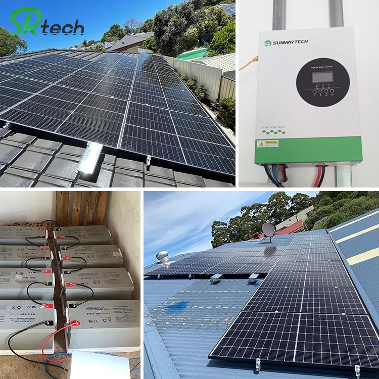 Home solar Energy System 5500w 5.5kw Off Grid solar System Complete 5kw Kit Solaire Complet Pour Maison
