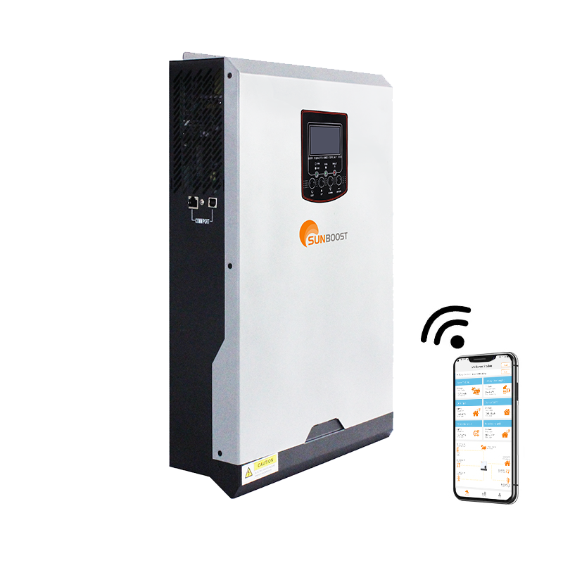 Sunboost 3.5KW 5.5KW Hybrid Off-Grid Solar Inverter MPPT 220V Includes DC/AC Char Controller System Single Output