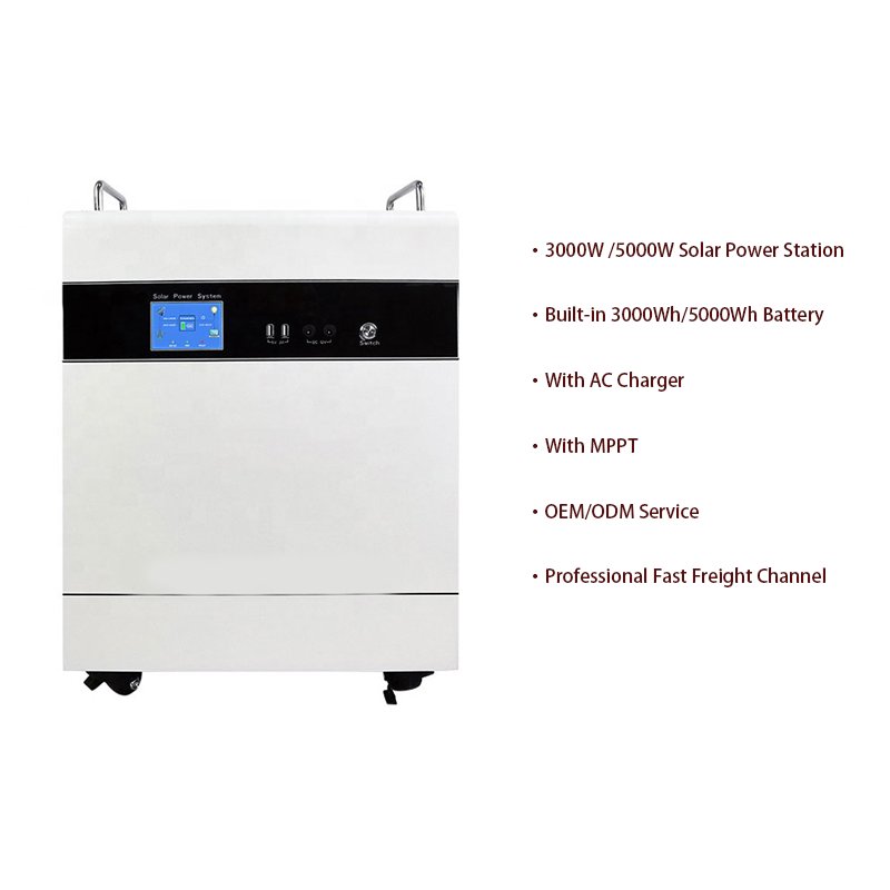 OFF Grid Hybrid Solar Inverters 5KW 10KW 15KW 20KW 30KW Solar Energy System for Household Energy Storage