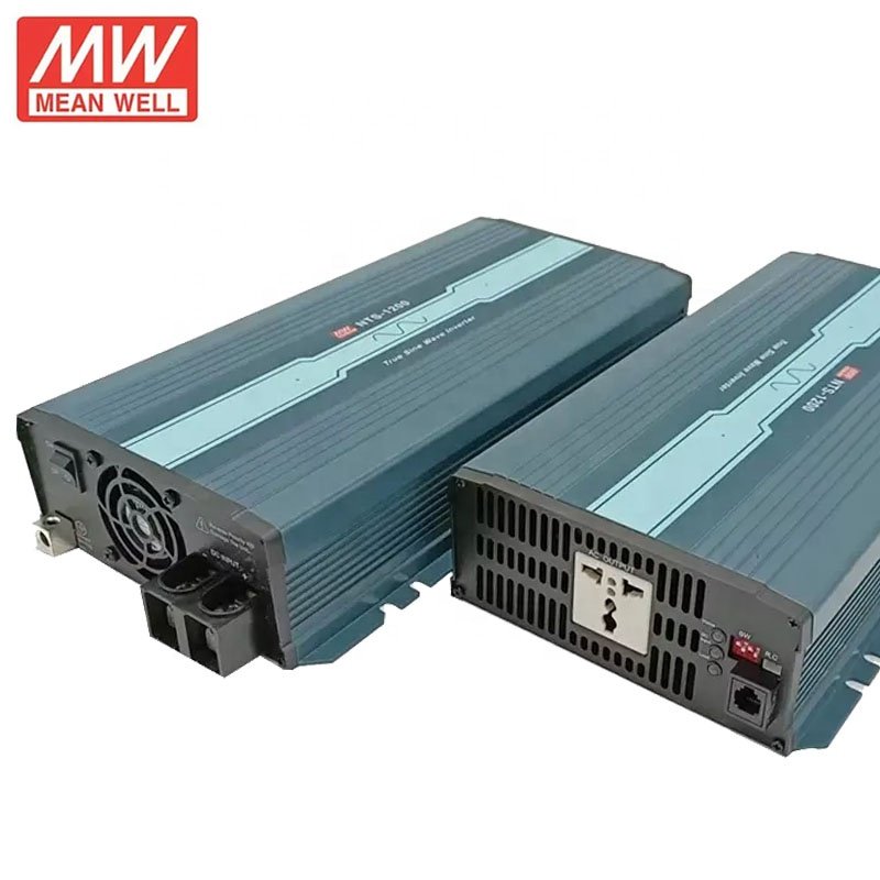 Meanwell inverter 12V 24V 48V DC to AC pure sine wave power car UPS inverter off grid solar inverter 300w 2000w 3000w 5000w