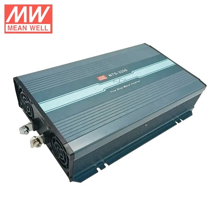 Meanwell inverter 12V 24V 48V DC to AC pure sine wave power car UPS inverter off grid solar inverter 300w 2000w 3000w 5000w