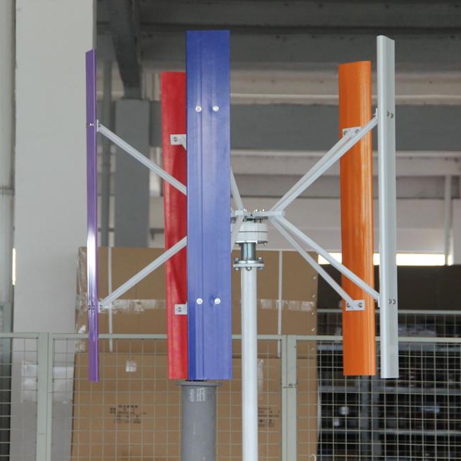 Vertical wind generator 20kw 30kw 50kw 100kw 200kw 1MW 5MW 10MW wind turbine solar hybrid system