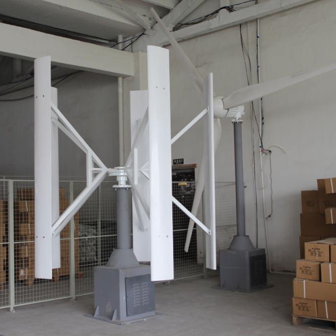 Vertical wind generator 20kw 30kw 50kw 100kw 200kw 1MW 5MW 10MW wind turbine solar hybrid system
