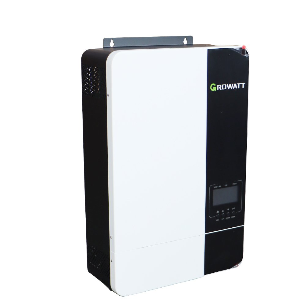 Growatt SPF5000ES Pure Sine Wave Hybrid Off-grid Solar Inverter with MPPT Charge Controller with WiFi for Home Solar System