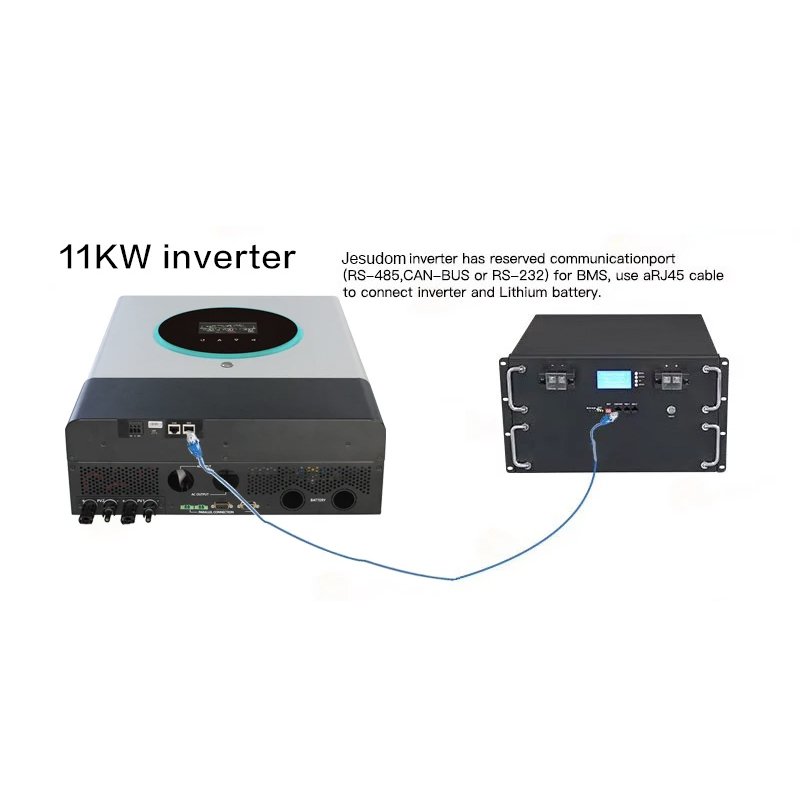 4KW 6KW 11KW Solar Hybrid Inverter 24V48V Battery Voltage with 2 Circuits 230V AC Output Build Into MPPT Solar Charger