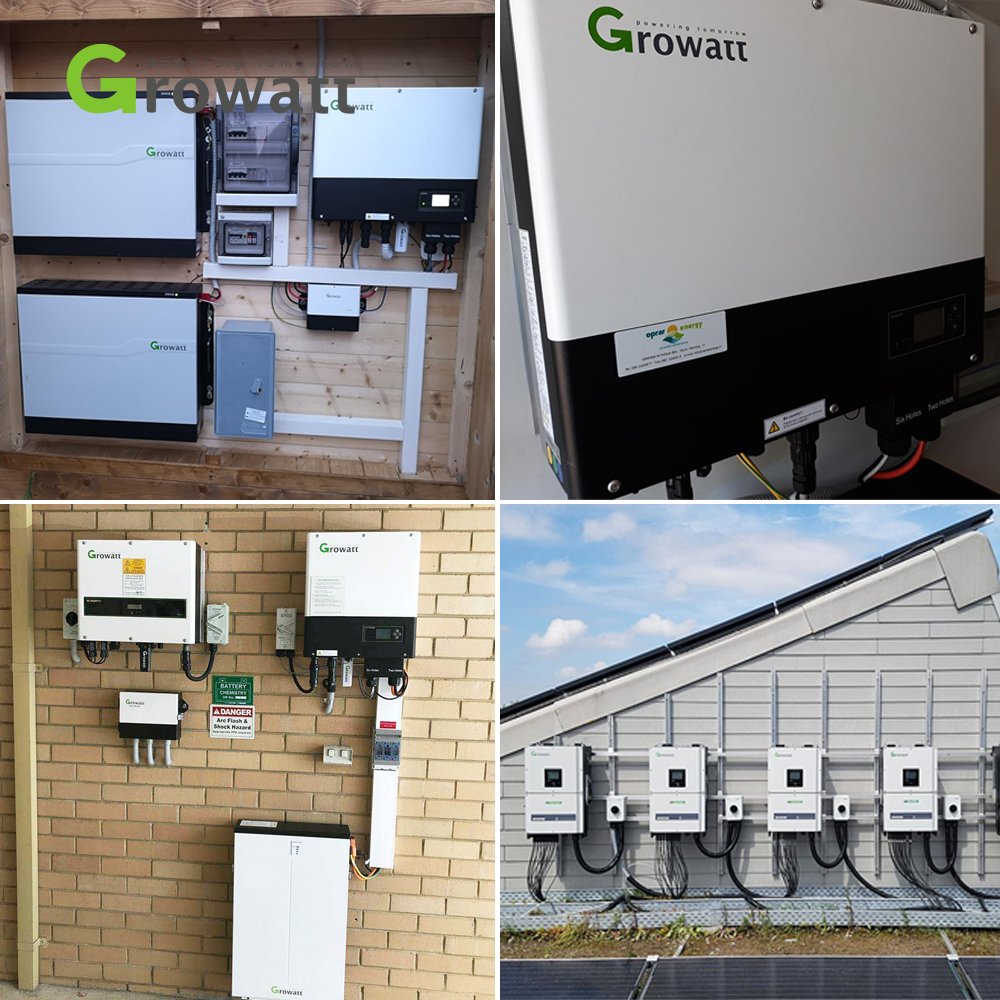 Growatt Hybrid Growatt SPH 3000-6000TL BL-UP 3KW 4KW 4.6KW 5KW 6KW Solar Inverter Single Phase Hybrid Inverter