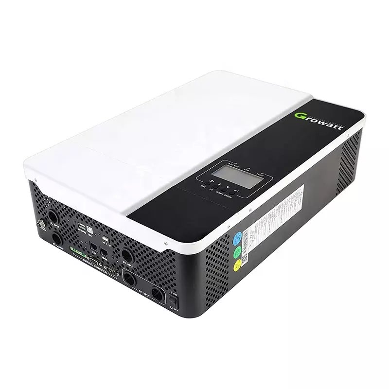 Wholesale Growatt Solar Inverter SPF 3500ES SPF 5000ES 5000VA Pure Sine Wave Growatt 5KW Solar Hybrid Inverter With WIFI