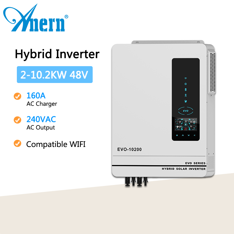 ANERN solar inverter 100A mppt solar inverter 3kw 3.5kw 5kw 5.5kw OEM/ODM solar panel inverter
