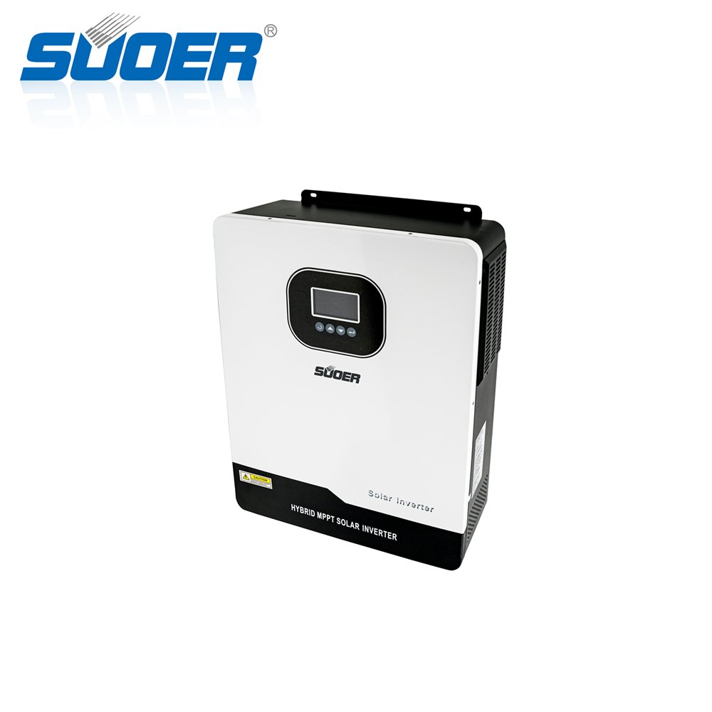 SUOER Hybrid solar inverter 10KW off-Grid 5kw 8kw 10kw pure Sine Wave single Phase inverter price