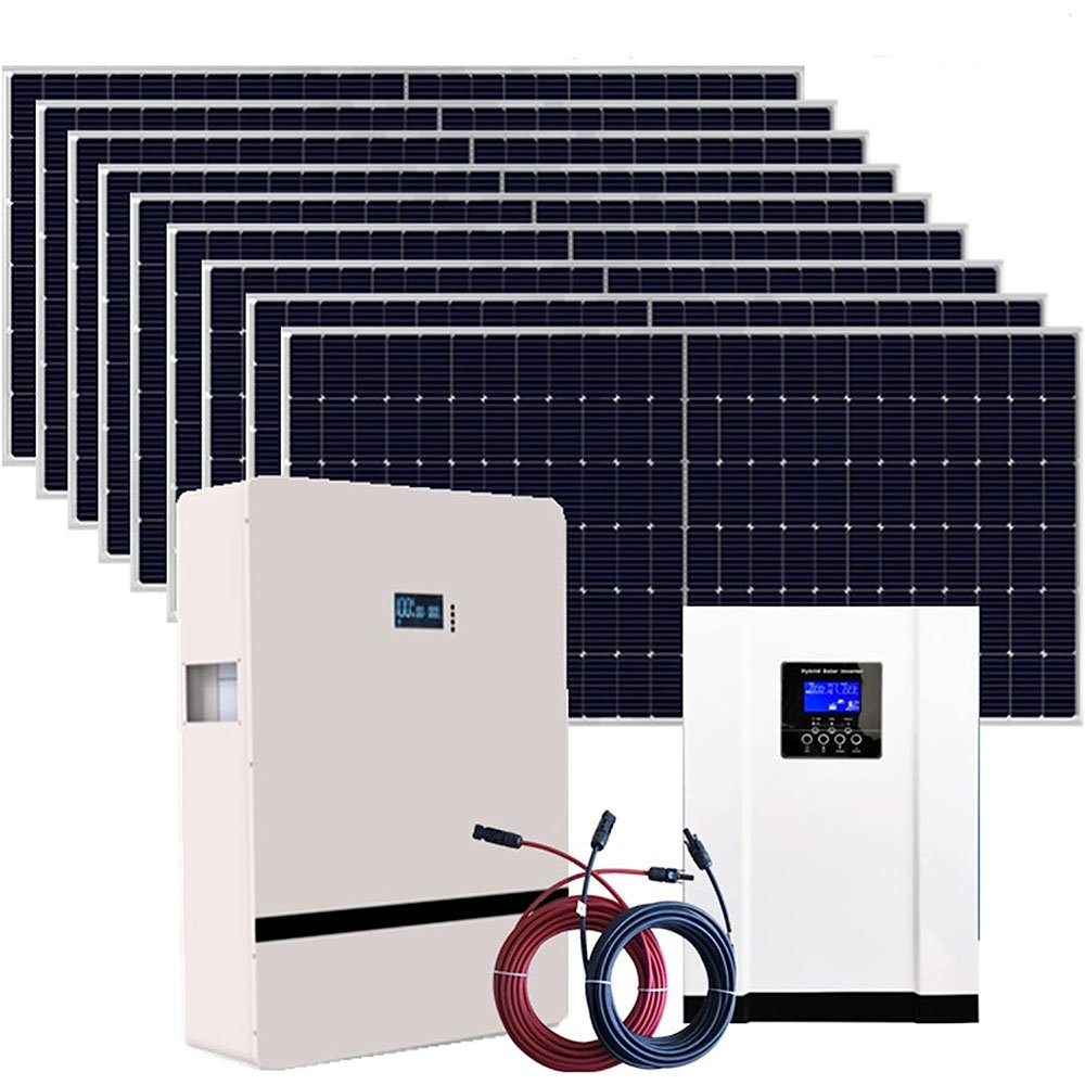 NUUKO 100 KW 200 KW 500 KW Solar Energy System 550 Watt 650 Watt solar panels factory Inverter and Mounting system