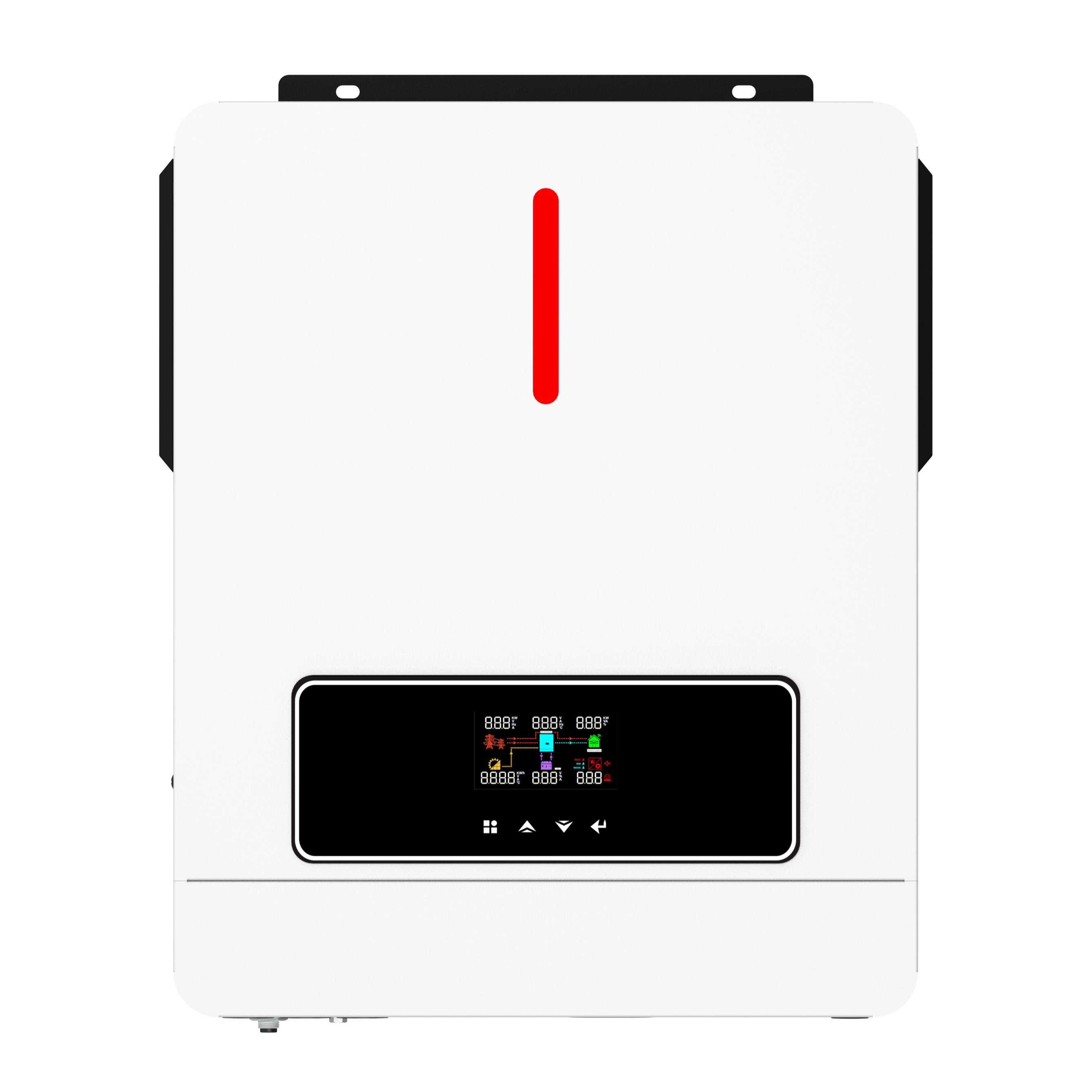 In stock 6.2KW 4.2KW 24V 48V Solar Inverter 230Vac 120A Hybrid Solar Inverter Charger for Solar Energy Storage System