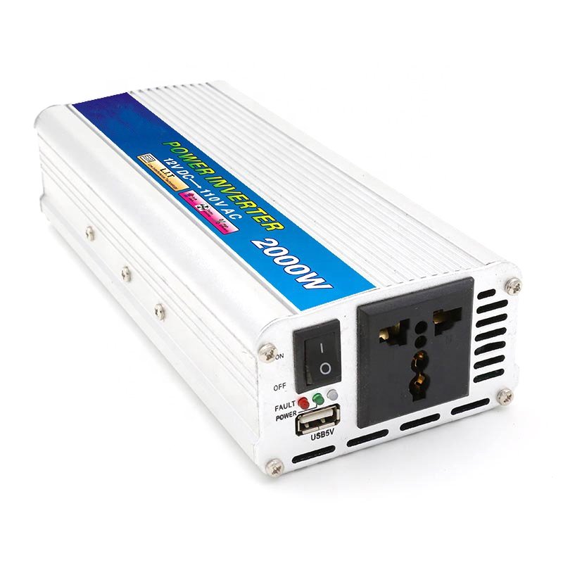 DC12 V to AC 230 V Modified sine wave power inverter 2000w peak power 4000 watts converter