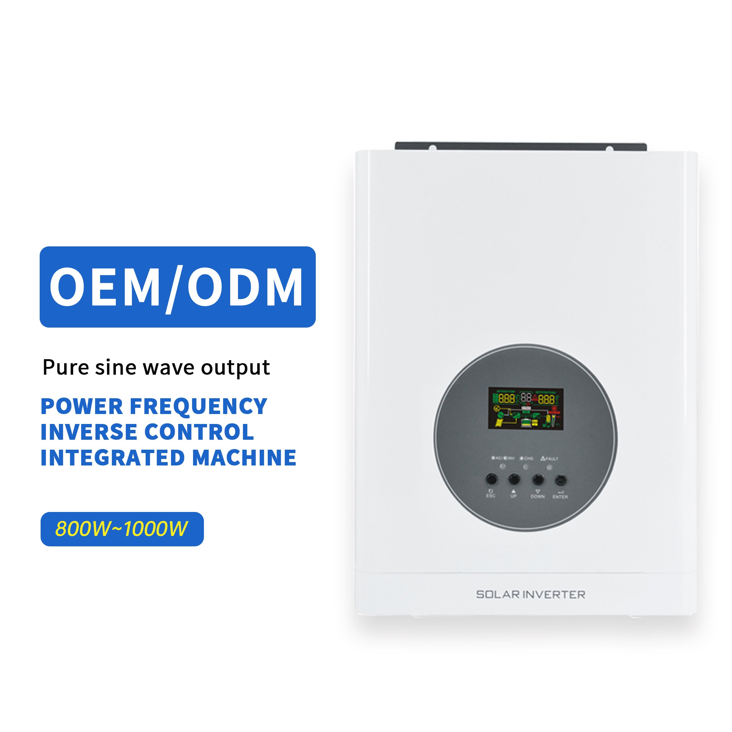 Solar Inverter 2400W 3000W 5000W 8000W 5KW 6KW 8KVA 8000VA Off Grid Hybrid Solar Inverter Built-In Mppt for Solar System 5kw