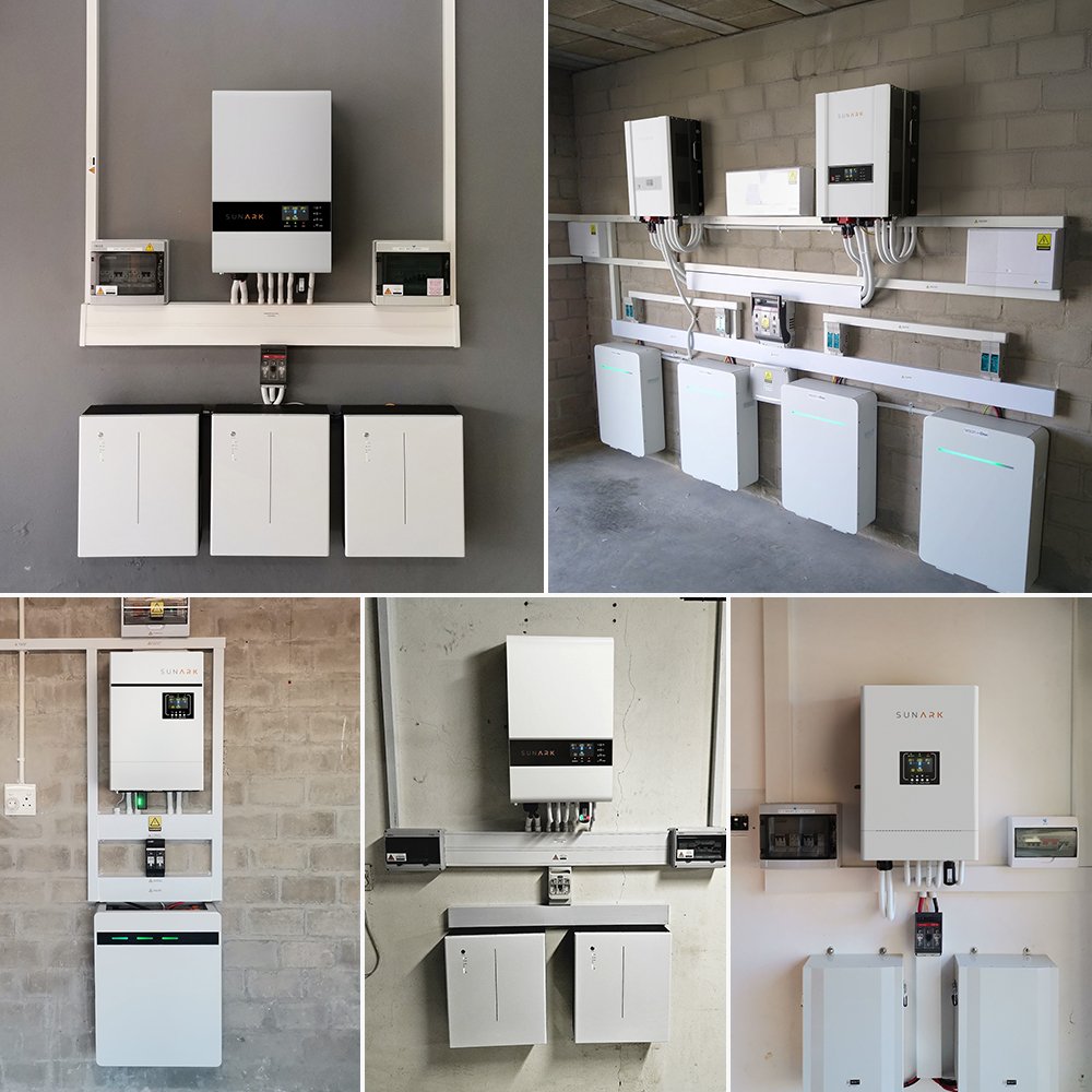 Sunark Eu Standard Solar Photovoltaic System 10Kw 20Kw 30Kw Solar Power System Market Price