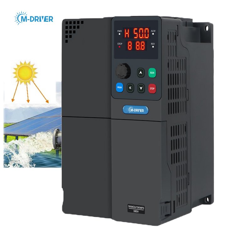 PV500-0022G1 Single Phase 220V Solar Pump Inverter 220v DC AC 2.2kw Solar VFD
