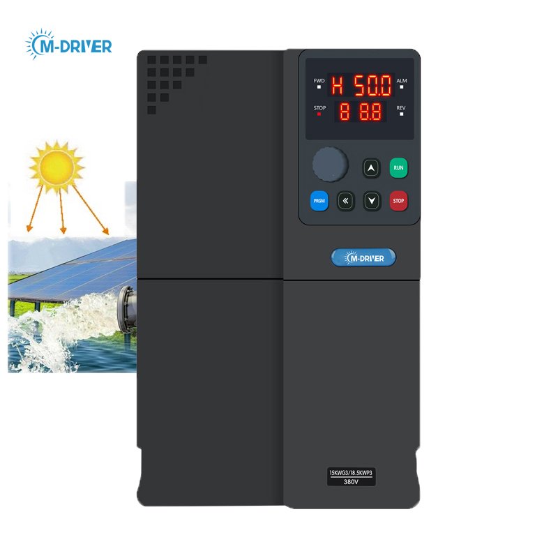 PV500-0022G1 Single Phase 220V Solar Pump Inverter 220v DC AC 2.2kw Solar VFD