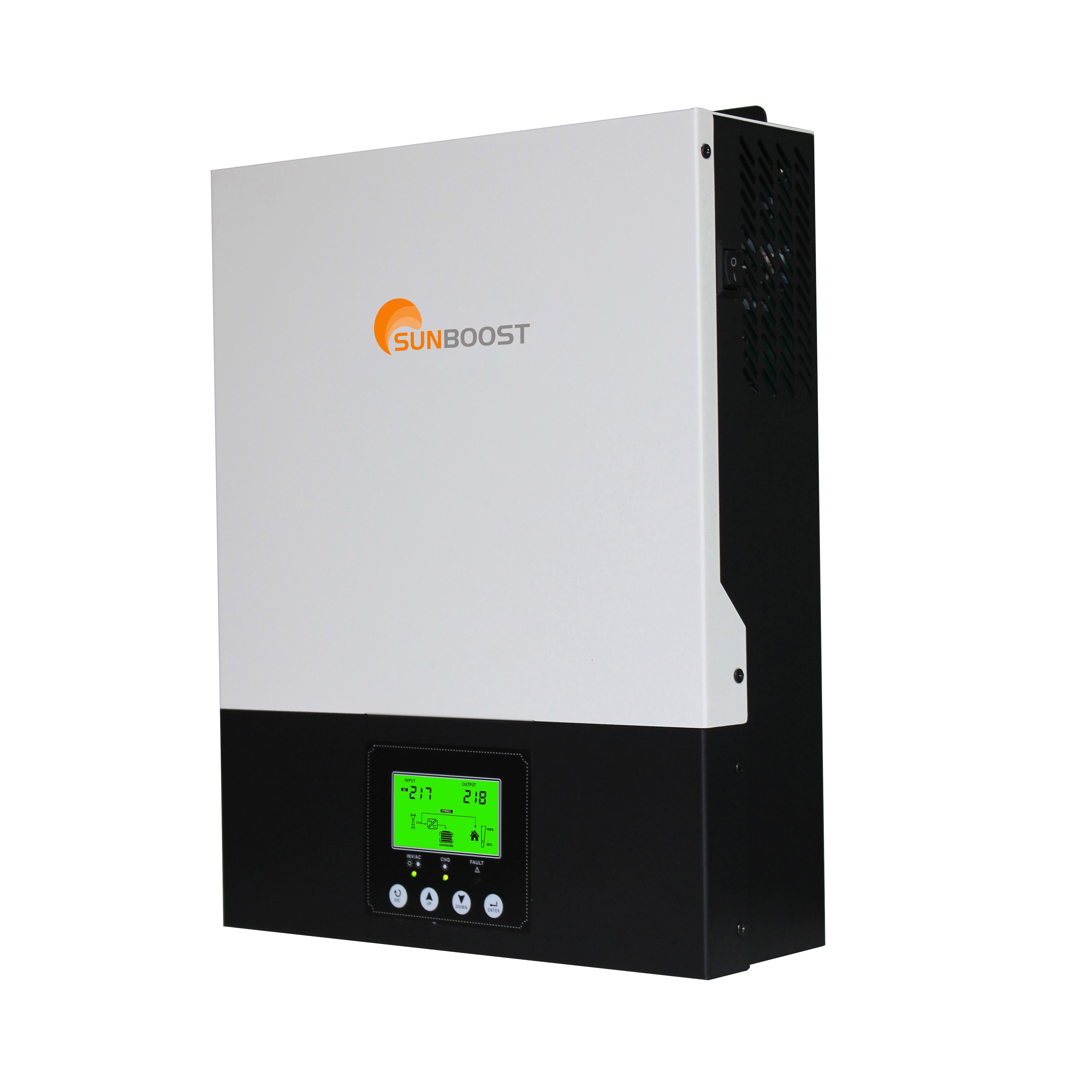 Sunboost off grid solar inverter 1.5kw 3kw solar inverter hybrid 12vdc 24vdc Array Power 2000w 3000w in stock