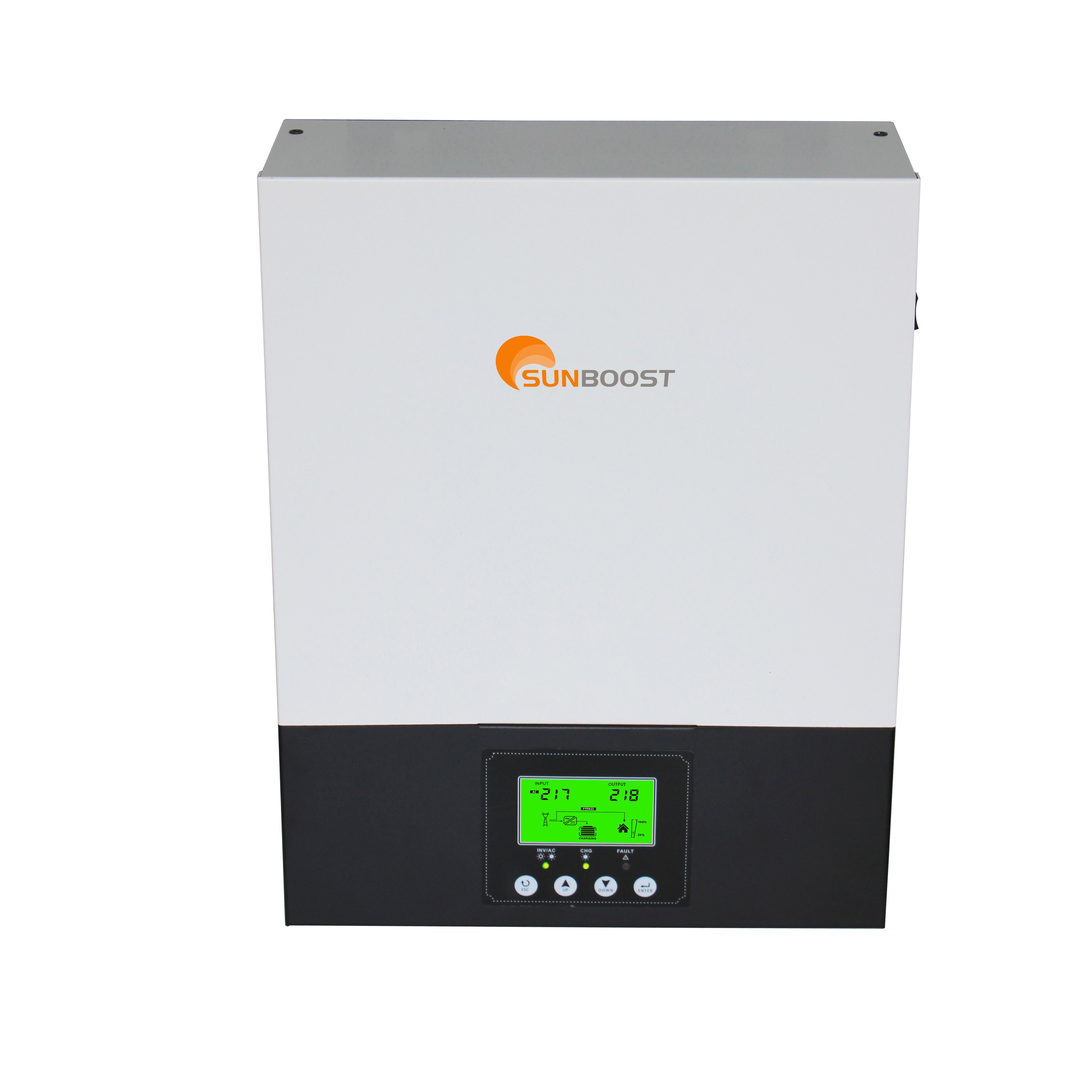 Sunboost off grid solar inverter 1.5kw 3kw solar inverter hybrid 12vdc 24vdc Array Power 2000w 3000w in stock