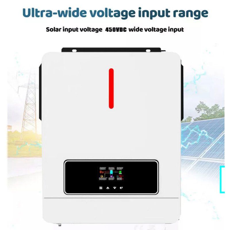 IP65 3Kw 4.2Kw 6.2Kw 6Kw Solar Power Inverter 24V 48V Hybrid Solar Inverters Mppt Hybrid Inverter with lifepo4 Battery And Wifi