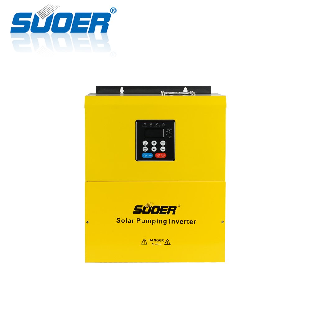 Suoer high efficiency 380V 11000w 11kw 15HP automatic Three-phase solar water pumping inverter