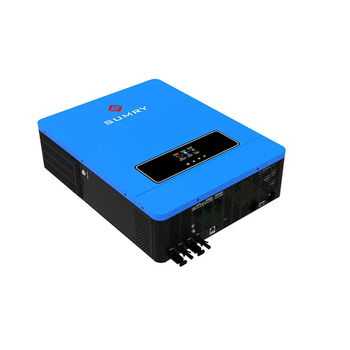 6kw 48v Touch Button 230vac Dual Output Off Grid 120a Mppt Power Charger Controller 4kw Hybrid Solar Inverter