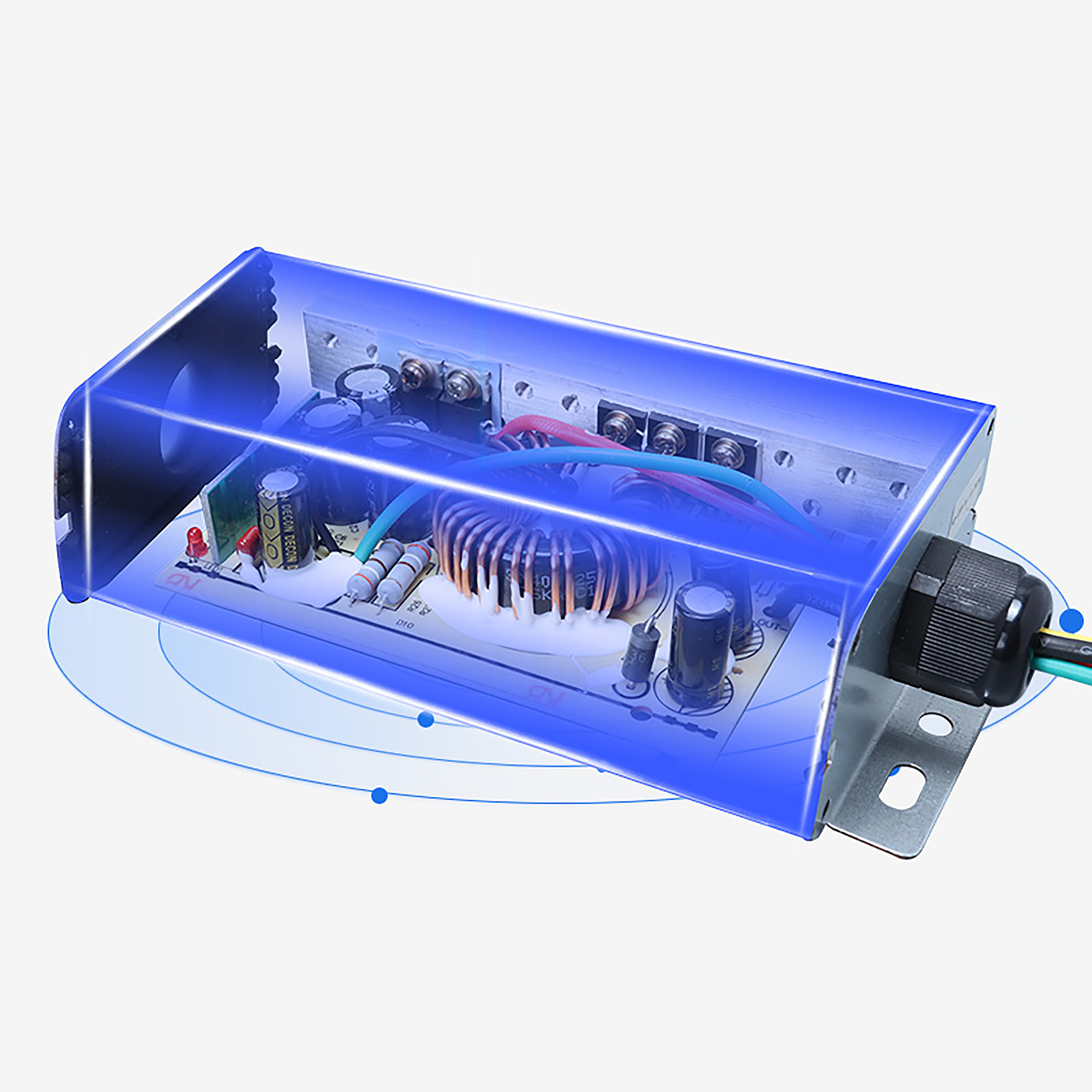 48V72V8496V120V144V to 12V25A300W Solar charging Clean energy charging DC power supply Electric vehicle DC converter