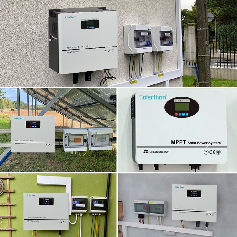 Solar Inverter Dc Input Votage 3.3kw 3.5kw 5kw 10kw Off Grid Solar Inverters With Mppt For Solar Power System