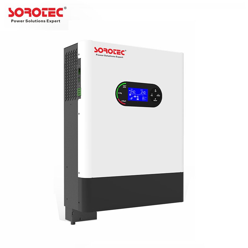 Sorotec 4kw 6kw 48v Dc 220/230v Ac Pure Sine Wave Solar Inverter Double Mppt On/off Grid Solar Hybrid Inverter