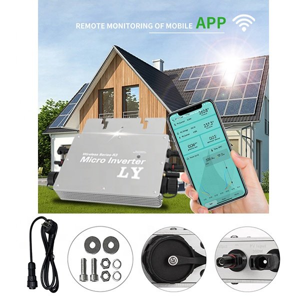 wholesale price solar inverter manufacturers mpp solar 600w mppt solar grid tie solar inverter micro inverter