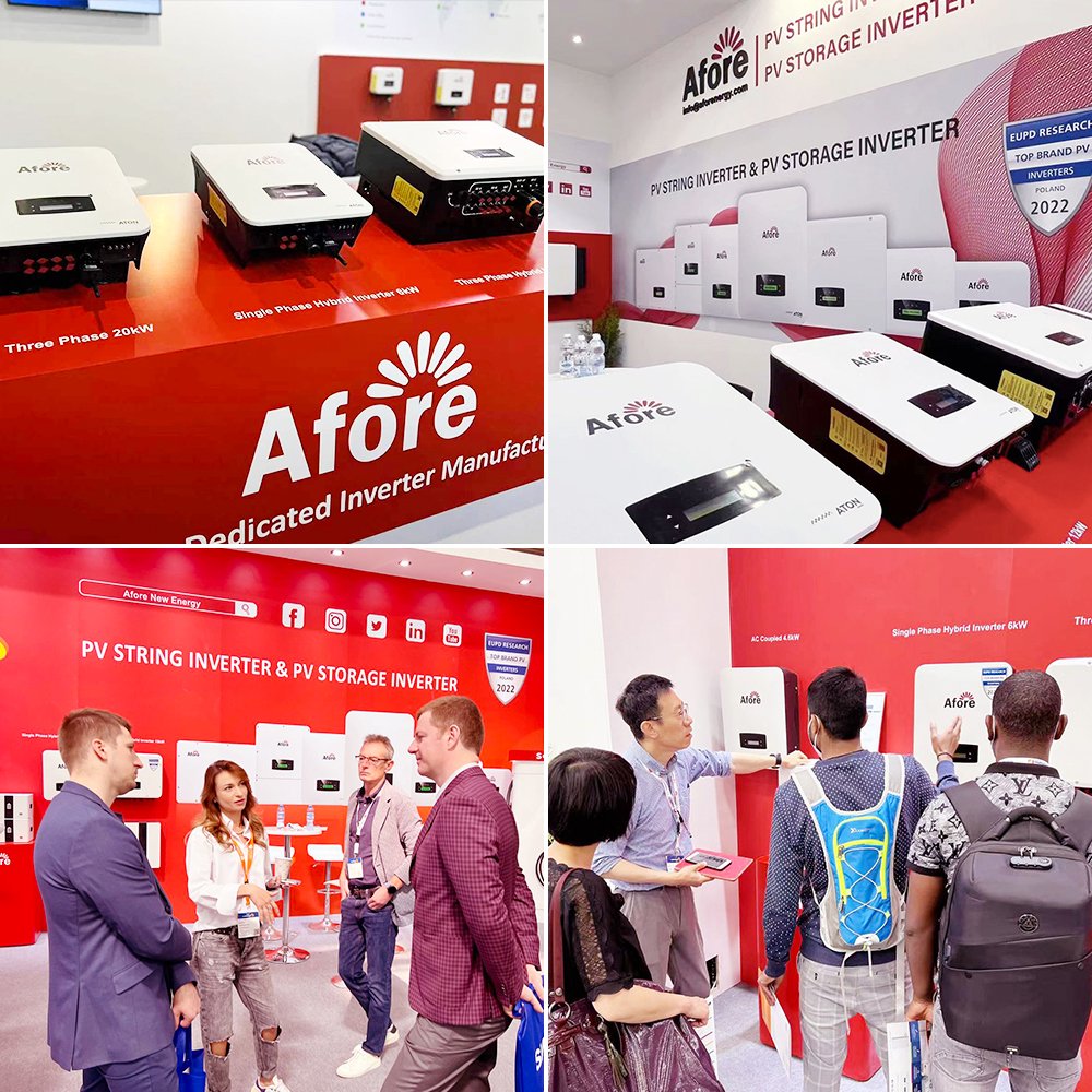 Afore AF5K-SL Hybrid Solar Inverter 3kW 5kW 5 kW 6kW Single Phase PV Inverter