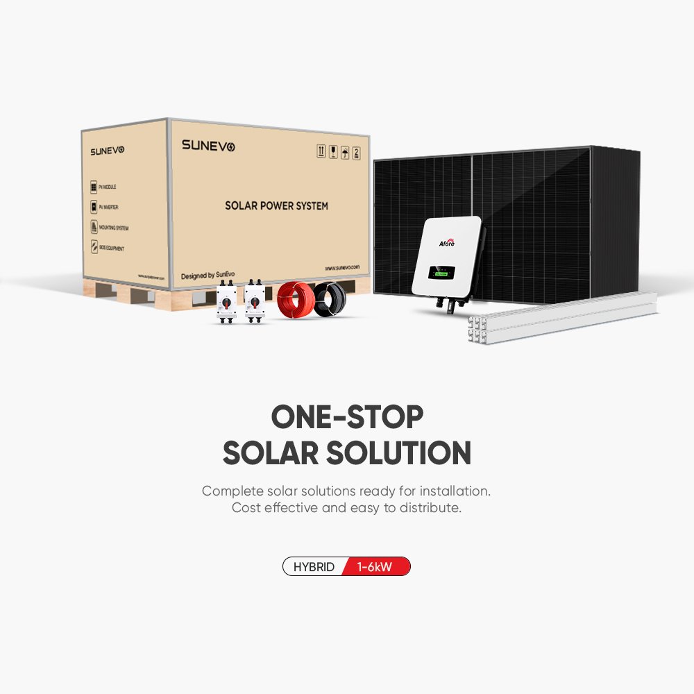 Afore AF5K-SL Hybrid Solar Inverter 3kW 5kW 5 kW 6kW Single Phase PV Inverter