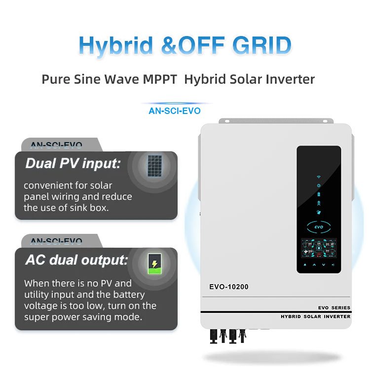 OFF Grid Off Grid Hybrid MPPT Solar Inverter