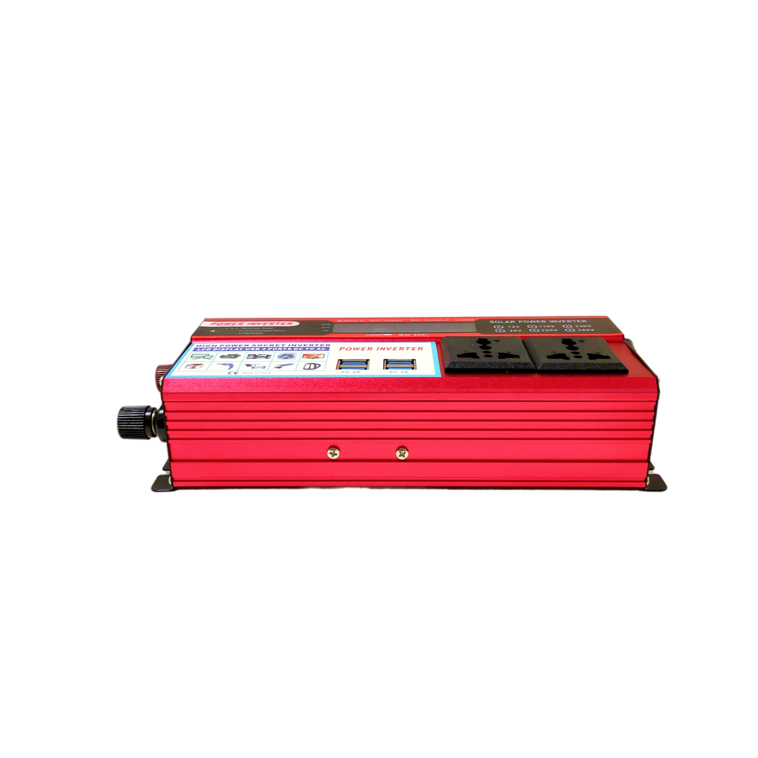 Factory Price 1000W DC 12V 24V to AC 110V 220V Modified Sine Wave Off Grid Solar Power Inverter with 4 USB Ports
