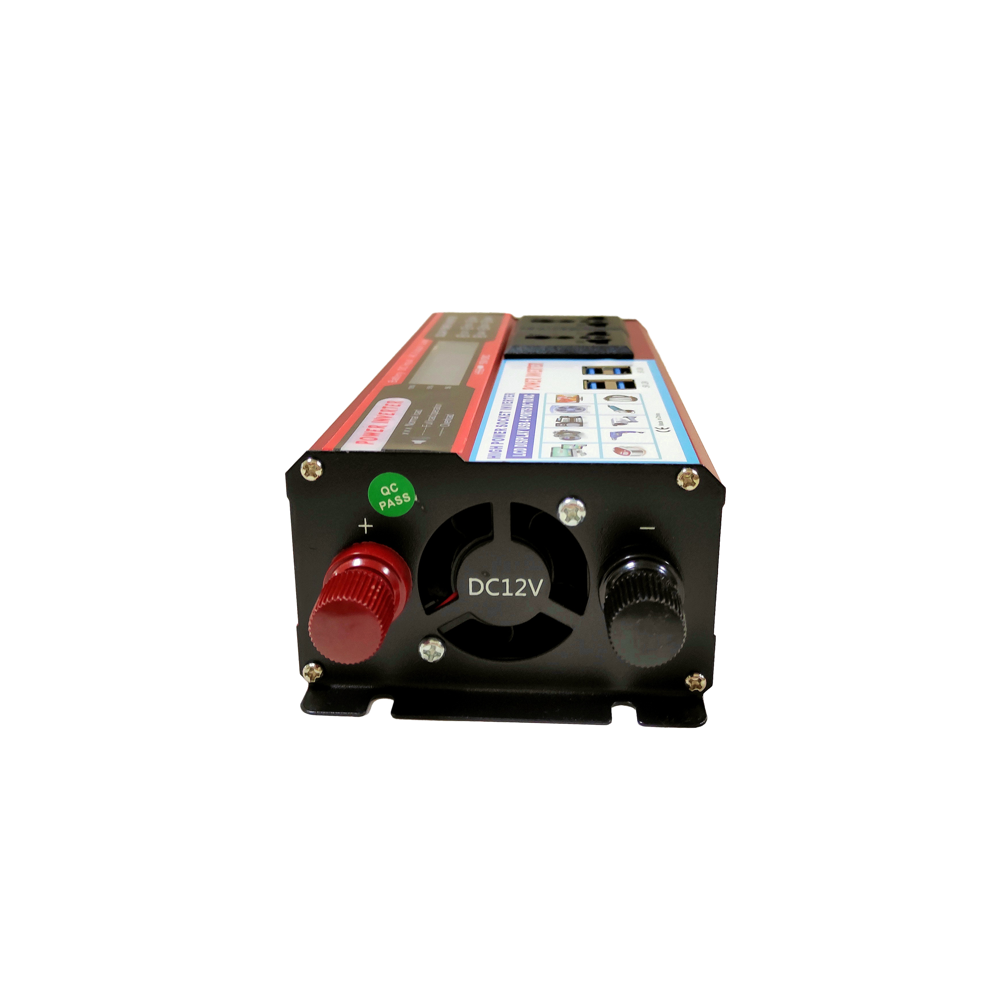 Factory Price 1000W DC 12V 24V to AC 110V 220V Modified Sine Wave Off Grid Solar Power Inverter with 4 USB Ports