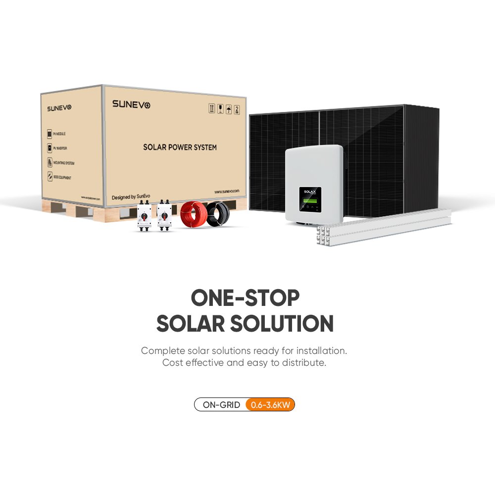Solax 1.5 Kw 10Kw X1 Mini 0.6-3.6Kw Pure Sine Wave On Grid Solar Inverter For Solar Systems