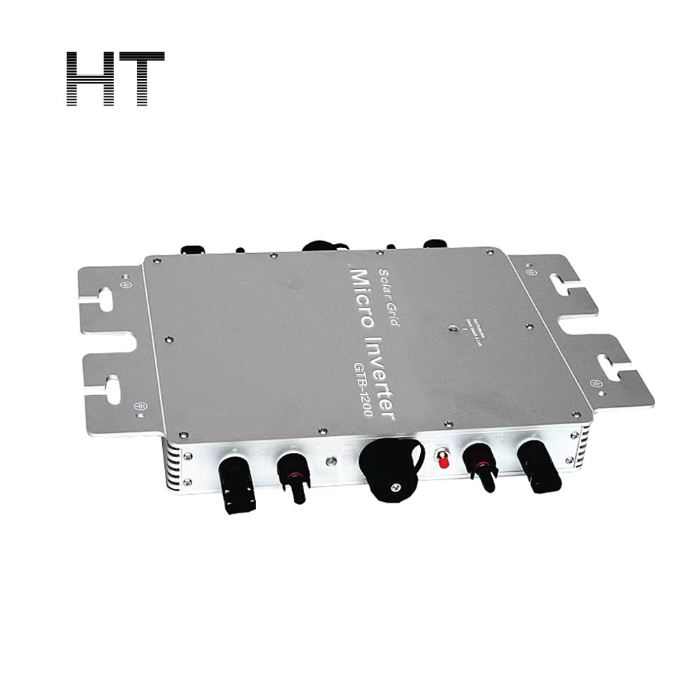HT 600W micro-inverter 800w micro inverter with 22-50VDC Wide Input Voltage to auto 110VAC for solar panel micro inverter