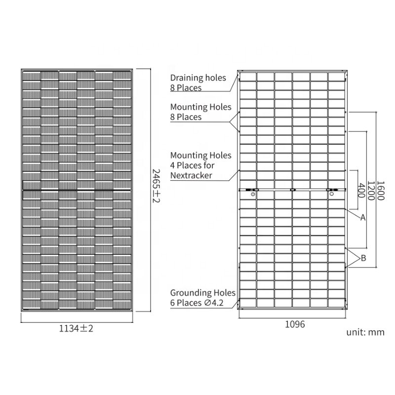 JA 620W 630W 640W N-Type Topcon Solar Panels High-Efficiency Solar Panel Product Series