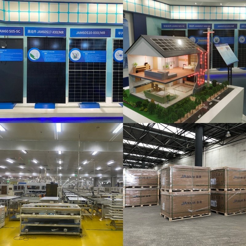 JA 620W 630W 640W N-Type Topcon Solar Panels High-Efficiency Solar Panel Product Series