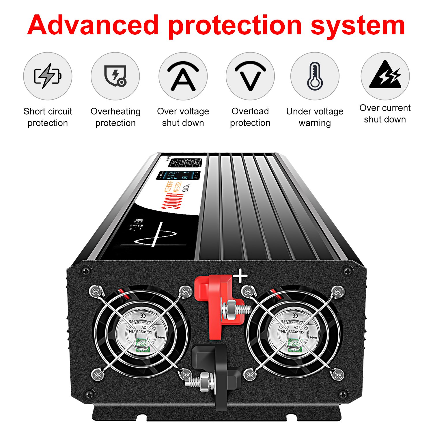 Inverter 60V 3000W Solar Inverter Price DC AC Power Inverter 3000W dc to ac converter