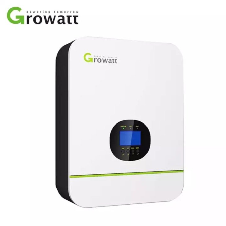 Growatt Home Solar Inverter 24v 48v 3kw 3000w 5kw 5000w Split Phase Hybrid Inverter with Parallel