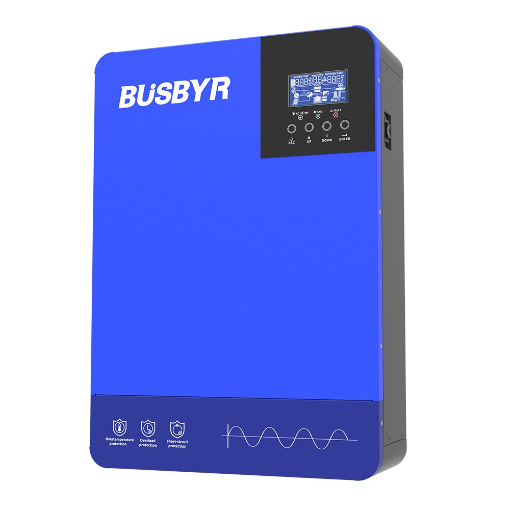 6.2KW 7KW 48V DC 220/230V AC Pure Sine Wave Solar Inverter MPPT On/Off Grid Solar hybrid Inverter